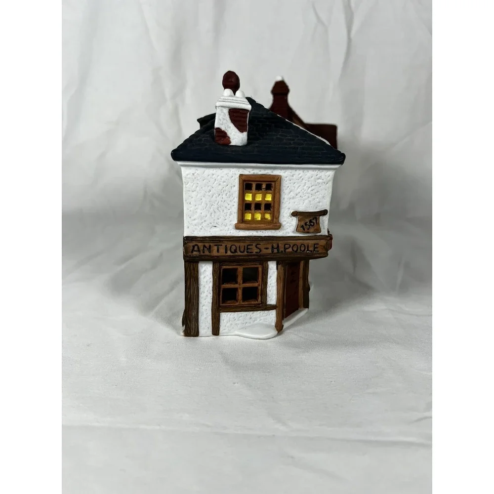 Department 56 Dickens Village The Old Curiosity Shop Box‎ Lighted 1987 5905-6